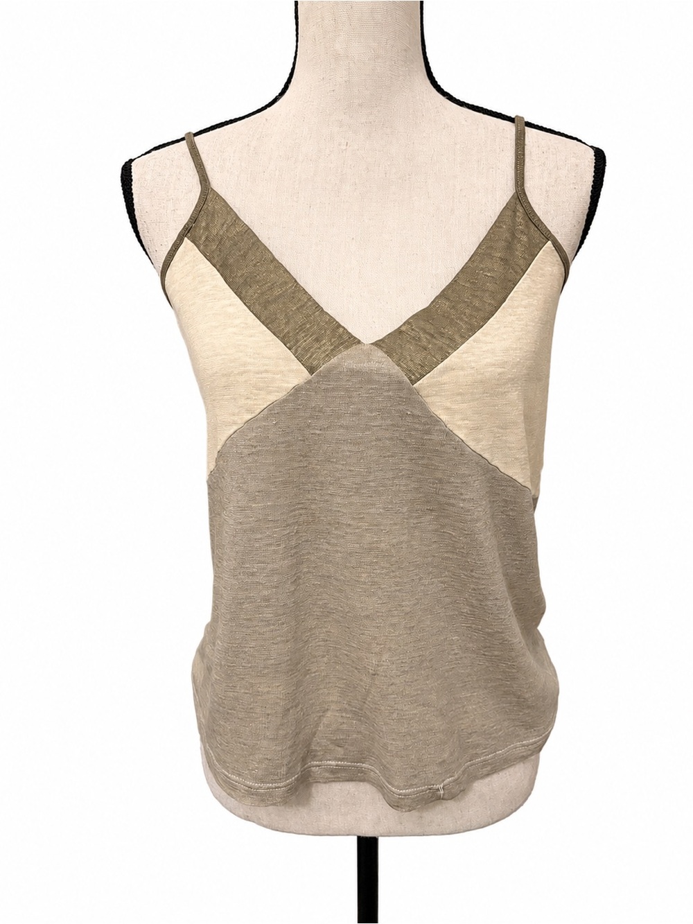 Chloé Archive Colorblock Knit Camisole Top – Made in Italy 🇮🇹